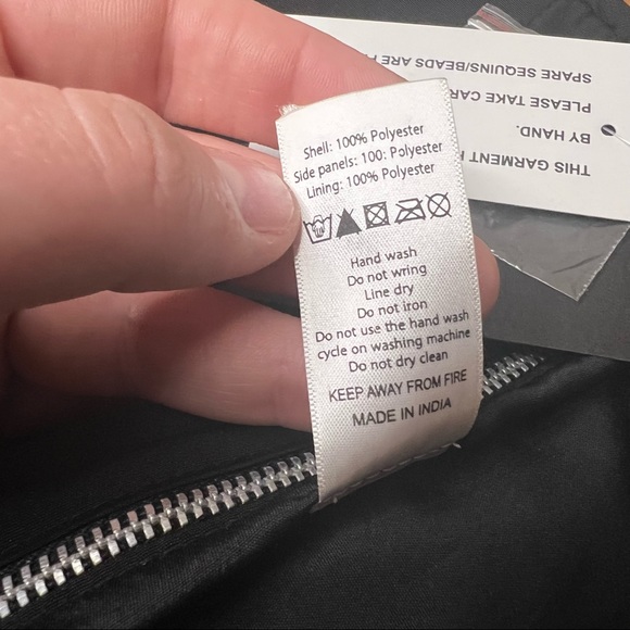 NEW Starlet ASOS Black Crushed Velvet Embellished Zip Back Corset Top 8 - Picture 9 of 10